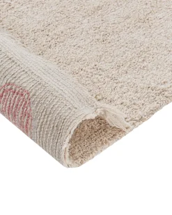 Tappeto per bambini DARDERE Rosa 140 x 200 cm Cotone
