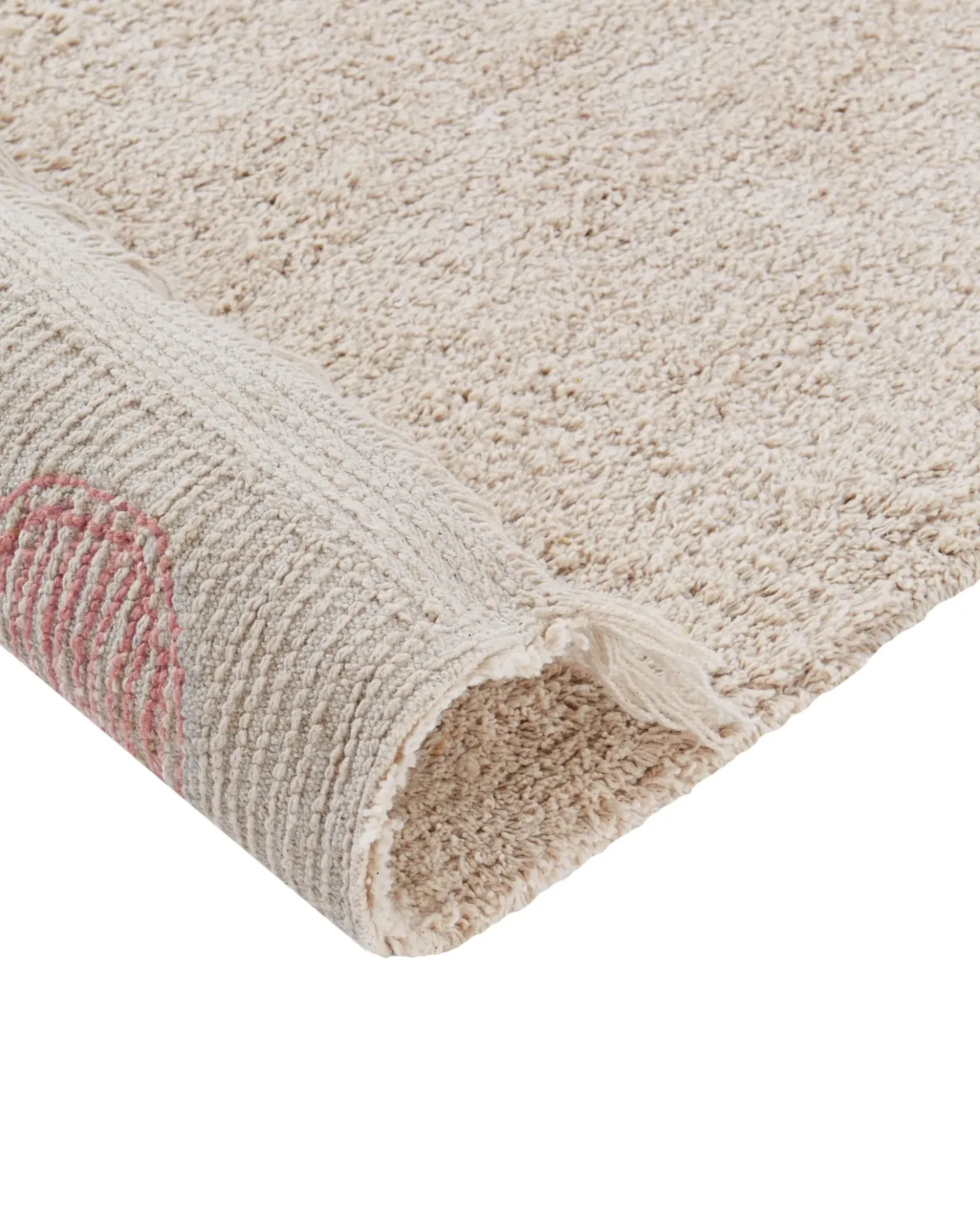 Tappeto per bambini DARDERE Rosa 140 x 200 cm Cotone