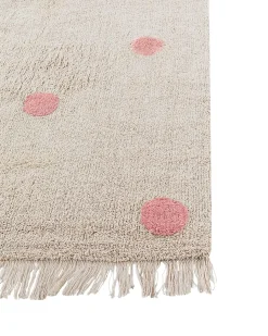 Tappeto per bambini DARDERE Rosa 140 x 200 cm Cotone