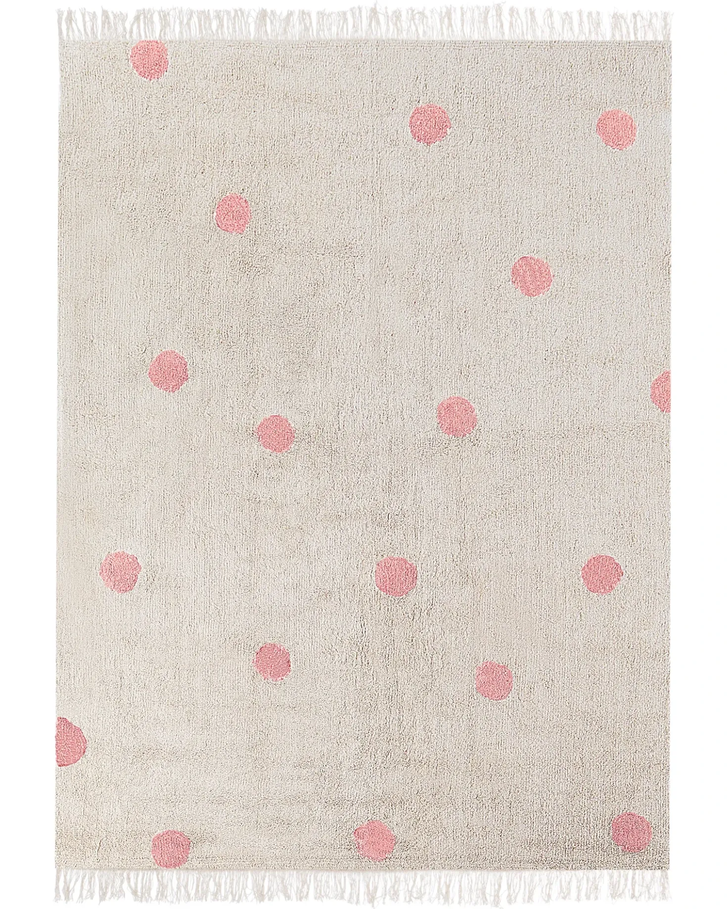 Tappeto per bambini DARDERE Rosa 140 x 200 cm Cotone