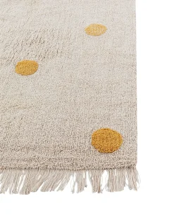 Tappeto per bambini DARDERE Giallo 140 x 200 cm Cotone