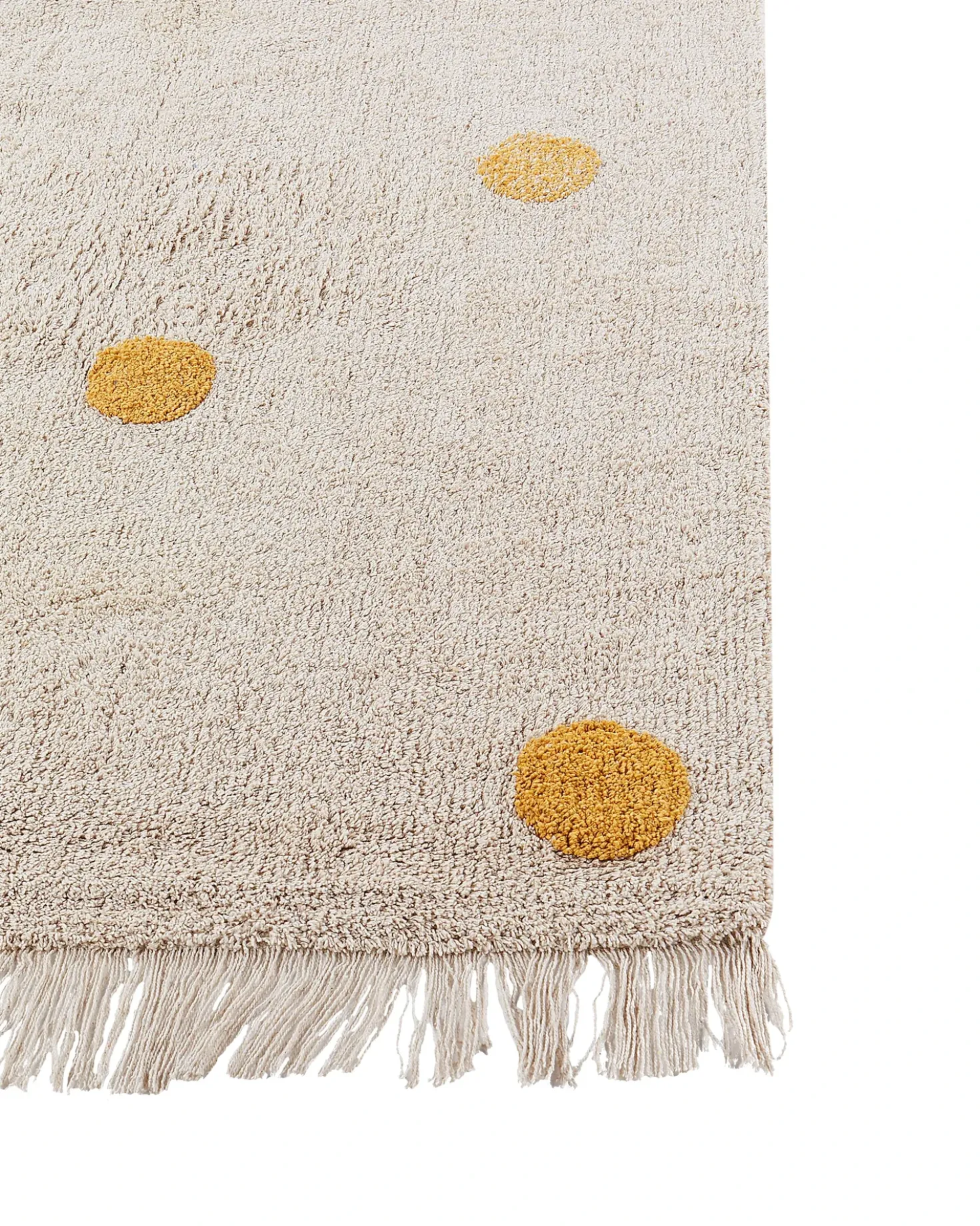 Tappeto per bambini DARDERE Giallo 140 x 200 cm Cotone