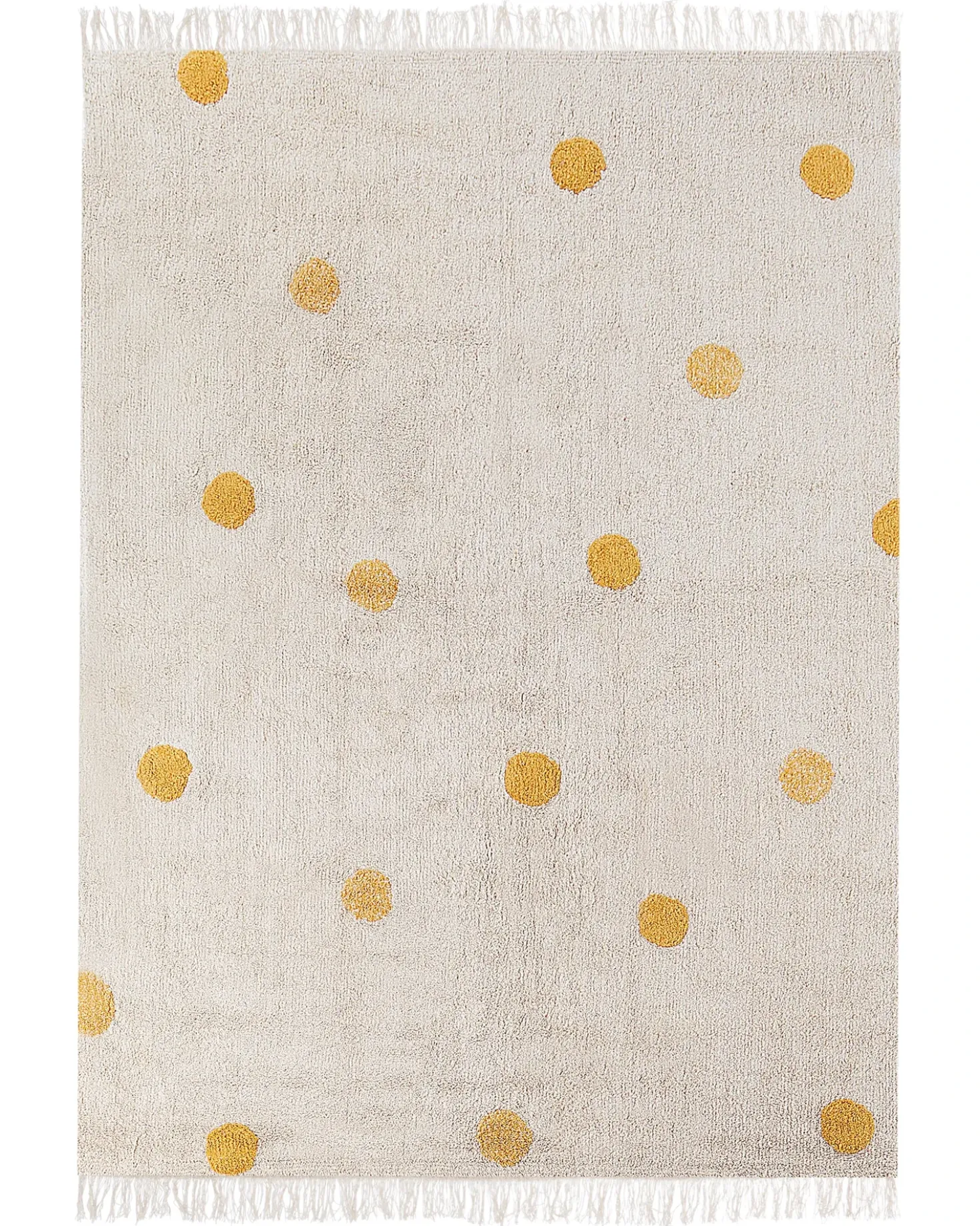 Tappeto per bambini DARDERE Giallo 140 x 200 cm Cotone