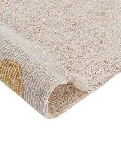 Tappeto per bambini DARDERE Giallo 140 x 200 cm Cotone