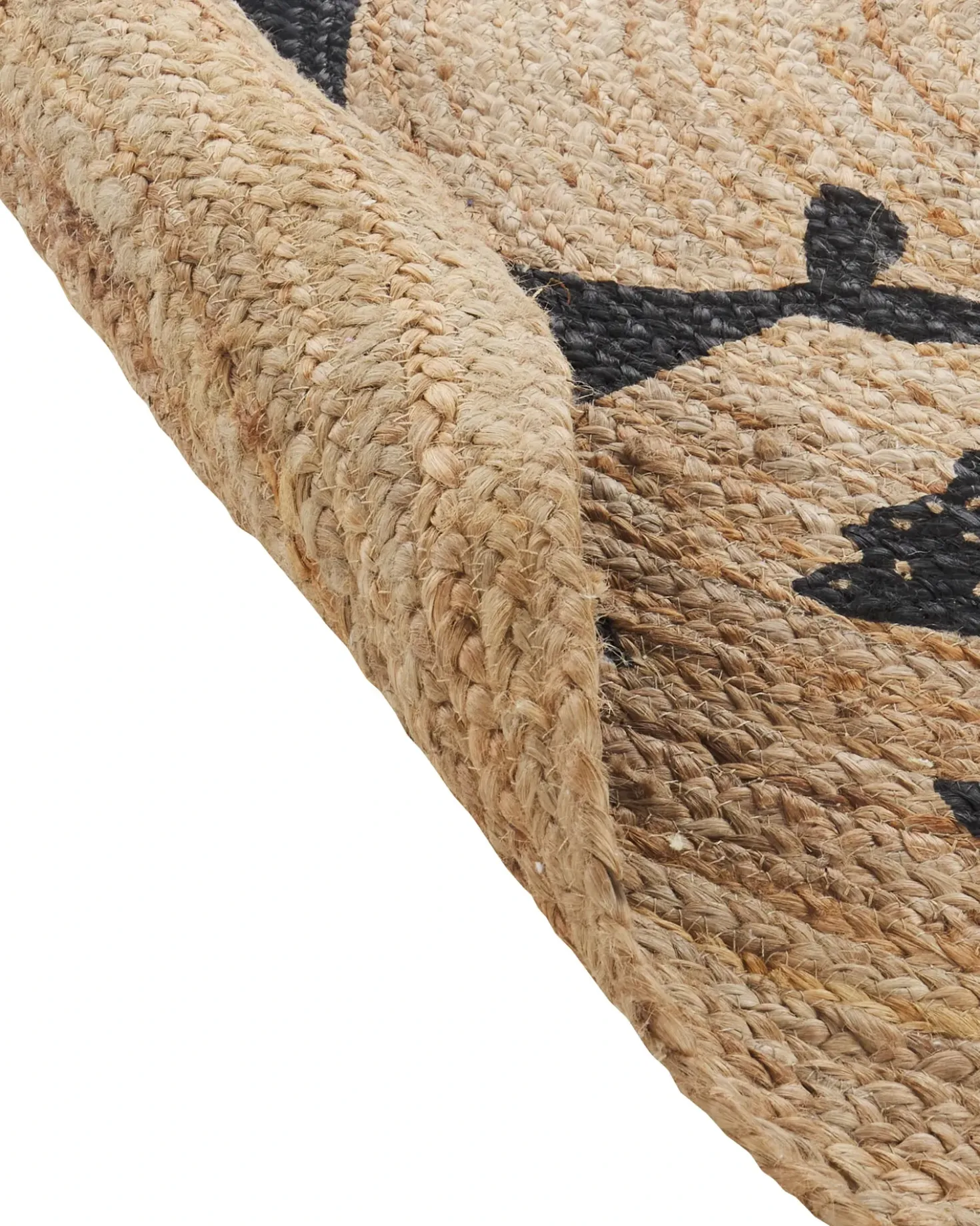 Tappeto per bambini EARTH Beige ø 120 cm Iuta
