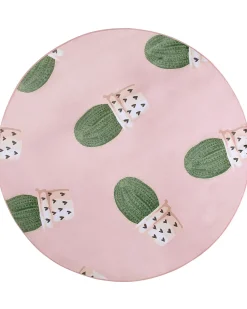 Tappeto per bambini ELDIVAN Rosa ø 120 cm