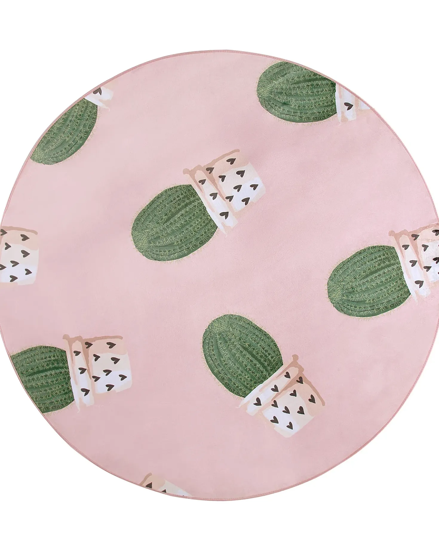 Tappeto per bambini ELDIVAN Rosa ø 120 cm