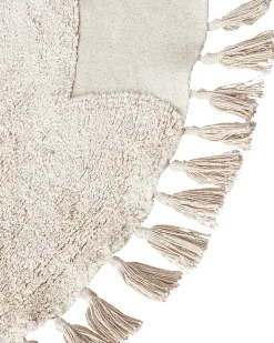Tappeto per bambini ETSERI Beige ø 120 cm Cotone