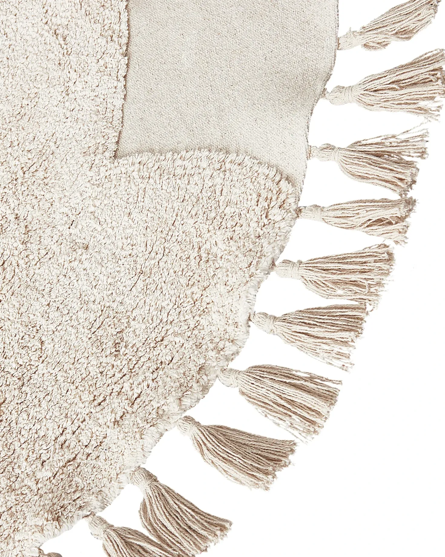 Tappeto per bambini ETSERI Beige ø 120 cm Cotone