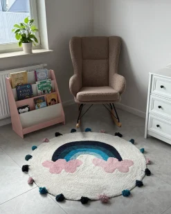 Tappeto per bambini GORISA Multicolore ø 120 cm Cotone