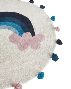 Tappeto per bambini GORISA Multicolore ø 120 cm Cotone