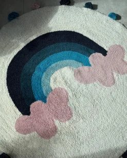 Tappeto per bambini GORISA Multicolore ø 120 cm Cotone