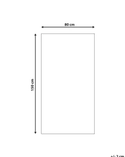Tappeto per bambini ISAK Blu 80 x 150 cm Cotone