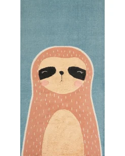 Tappeto per bambini ISAK Blu 80 x 150 cm Cotone