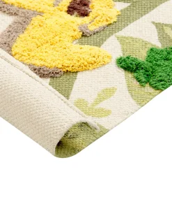 Tappeto per bambini JANHTO Verde 80 x 150 cm Cotone