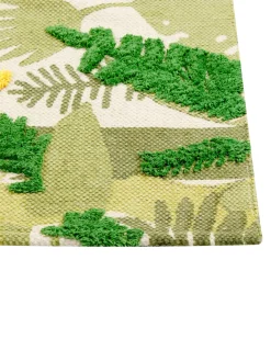 Tappeto per bambini JANHTO Verde 80 x 150 cm Cotone