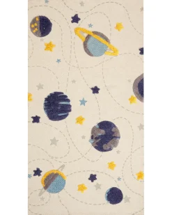 Tappeto per bambini LANGSA Beige 80 x 150 cm Cotone