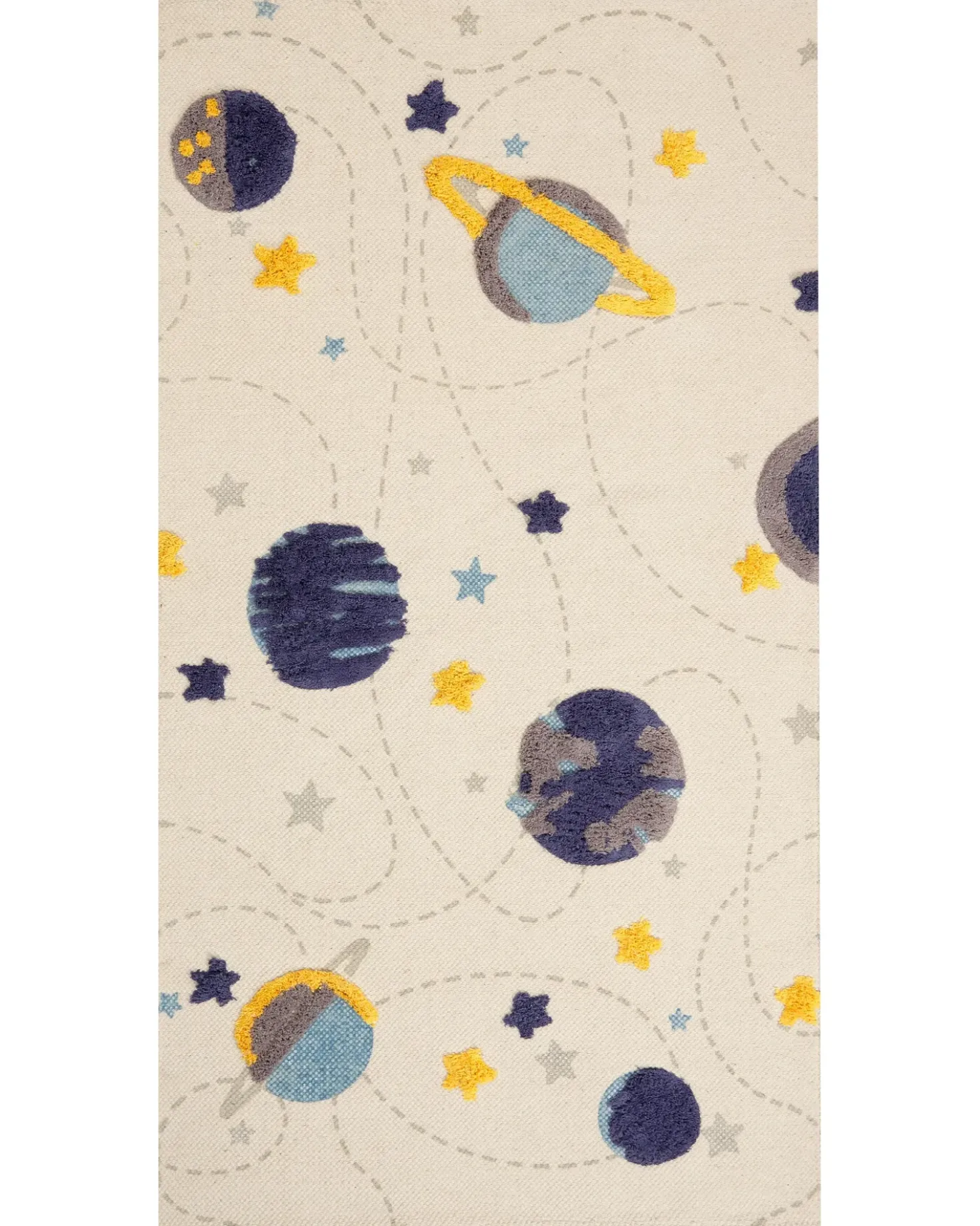 Tappeto per bambini LANGSA Beige 80 x 150 cm Cotone