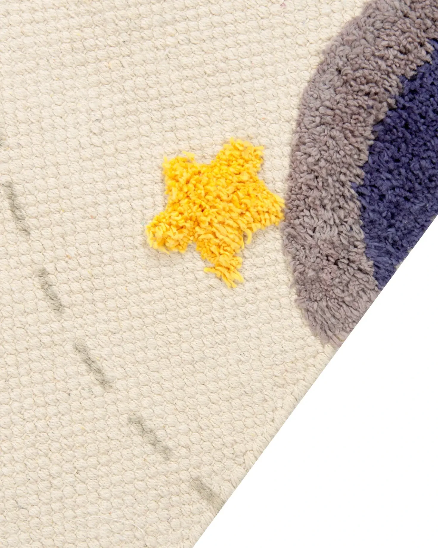 Tappeto per bambini LANGSA Beige 80 x 150 cm Cotone