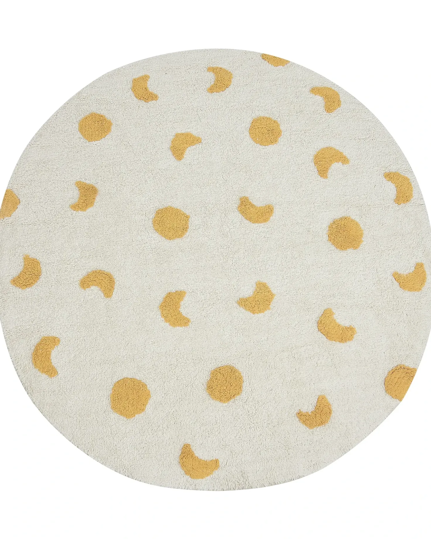 Tappeto per bambini LOTI Beige ø 140 cm Cotone