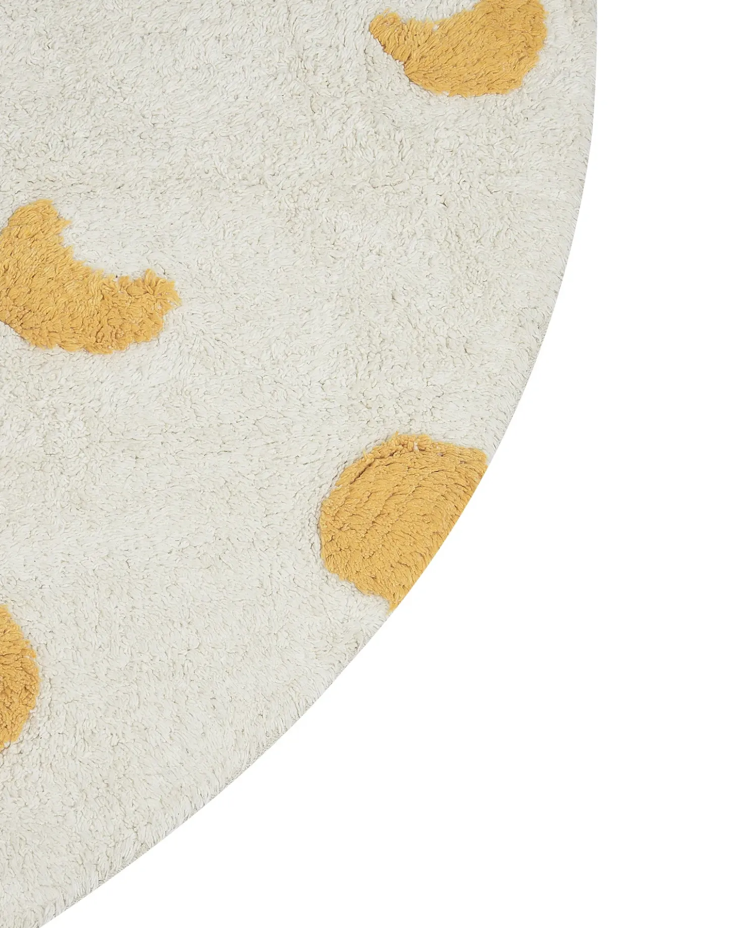 Tappeto per bambini LOTI Beige ø 140 cm Cotone