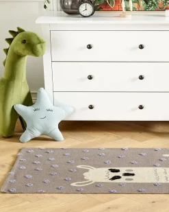 Tappeto per bambini LUBUK Marrone 80 x 150 cm Cotone