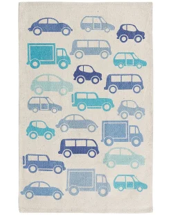 Tappeto per bambini MADURAJ Blu 60 x 90 cm Cotone