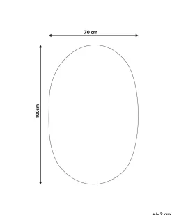 Tappeto per bambini PEREWI Multicolore 70 x 100 cm Iuta