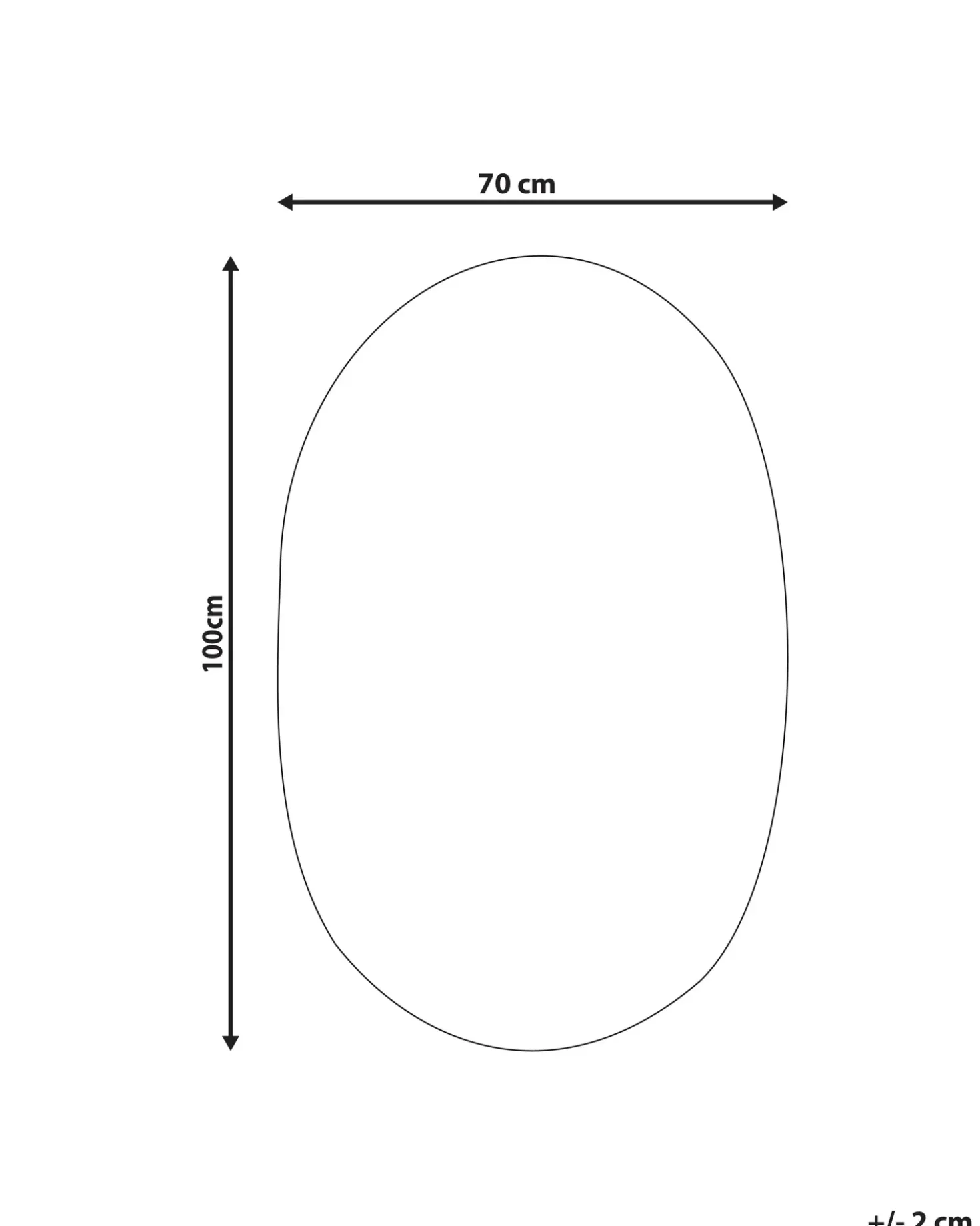 Tappeto per bambini PEREWI Multicolore 70 x 100 cm Iuta