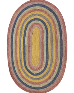Tappeto per bambini PEREWI Multicolore 70 x 100 cm Iuta