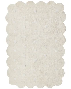 Tappeto per bambini SAREKI Beige 140 x 200 cm Cotone