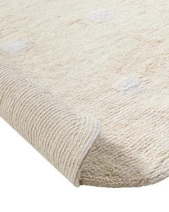 Tappeto per bambini SAREKI Beige 140 x 200 cm Cotone