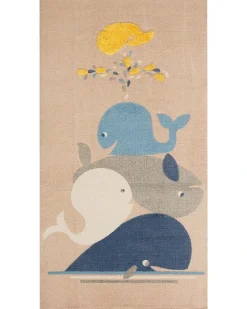 Tappeto per bambini SEAI Beige 80 x 150 cm Cotone