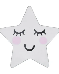 Tappeto per bambini SIRIUS Bianco 120 x 120 cm