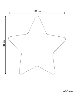 Tappeto per bambini SIRIUS Rosa pastello 120 x 120 cm