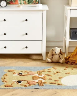 Tappeto per bambini TANGSE Grigio 80 x 150 cm Cotone
