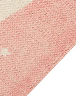 Tappeto per bambini TAPAK Rosa 80 x 150 cm Cotone