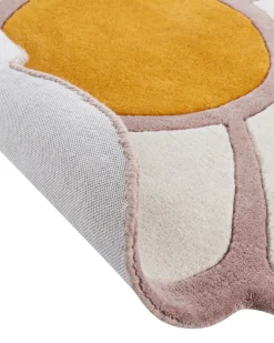 Tappeto per bambini THUMBELINA Bianco sporco ø 120 cm Lana