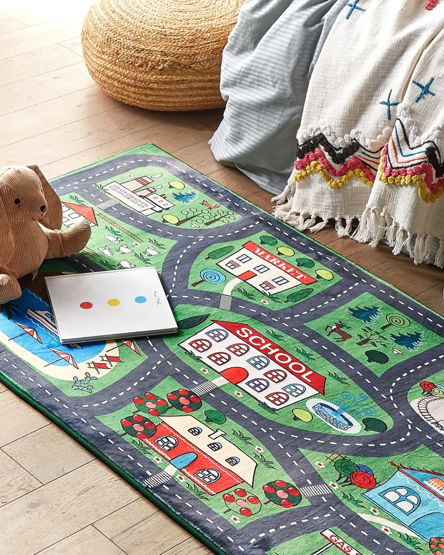 Tappeto per bambini TUTAK Verde 80 x 150 cm