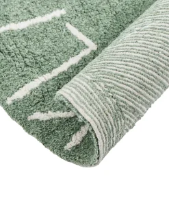 Tappeto per bambini VURGUN Verde ø 120 cm Cotone