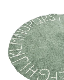Tappeto per bambini VURGUN Verde ø 120 cm Cotone