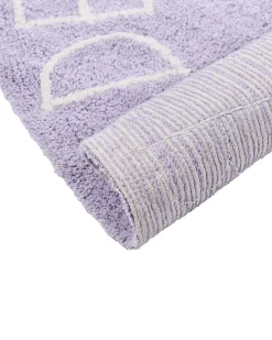 Tappeto per bambini VURGUN Viola chiaro ø 120 cm Cotone