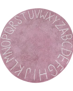 Tappeto per bambini VURGUN Rosa ø 120 cm Cotone