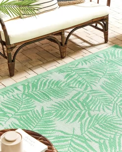 Tappeto per esterni KOTA Verde chiaro 120 x 180 cm Reversibile