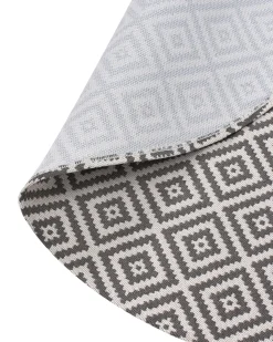 Tappeto per esterni THRISSUR Grigio ø 120 cm