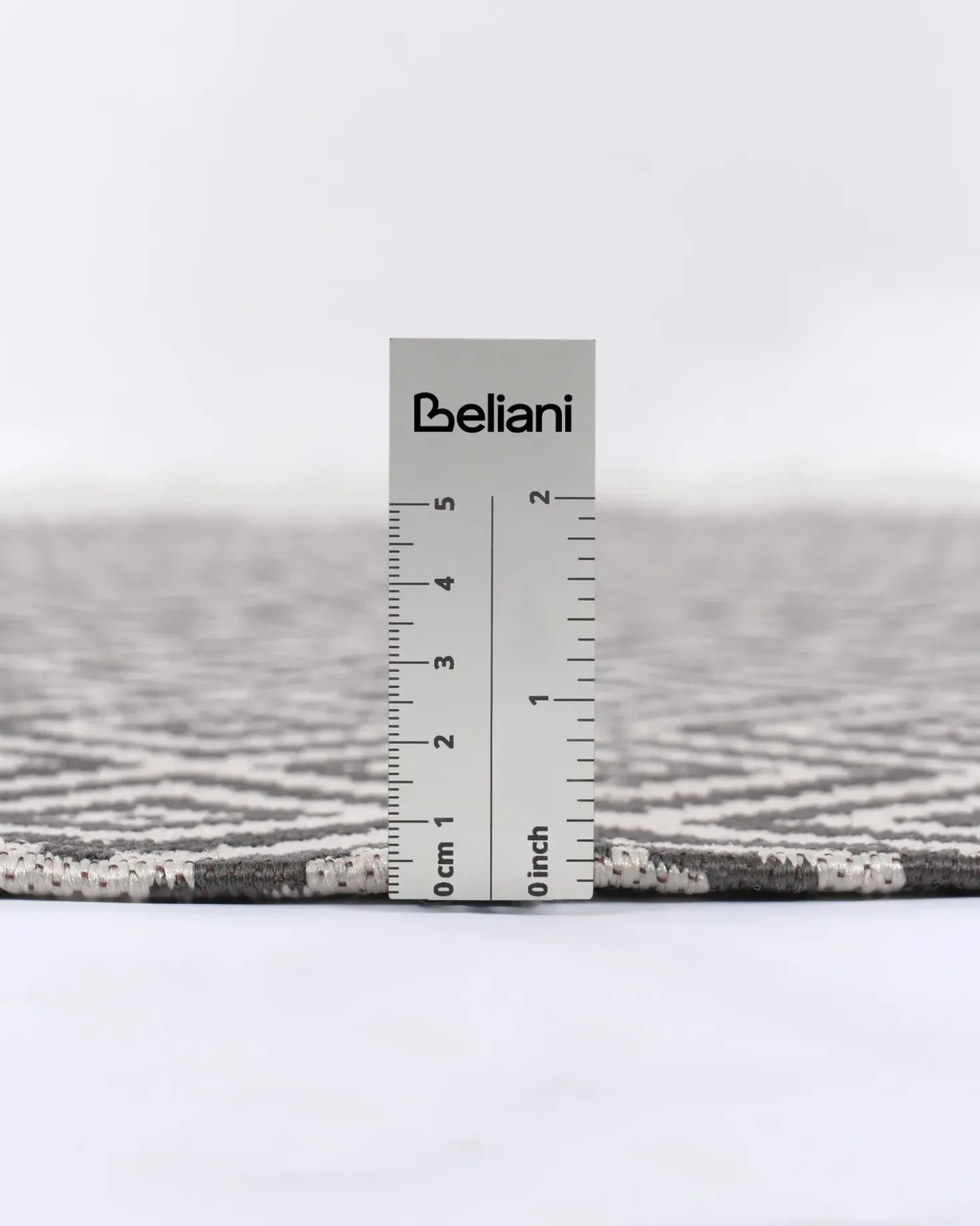 Tappeto per esterni THRISSUR Grigio ø 120 cm