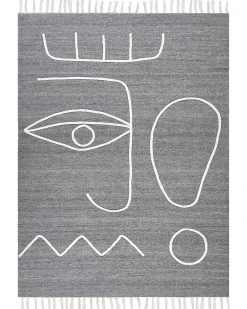 Tappeto per esterni YAVU Grigio 140 x 200 cm