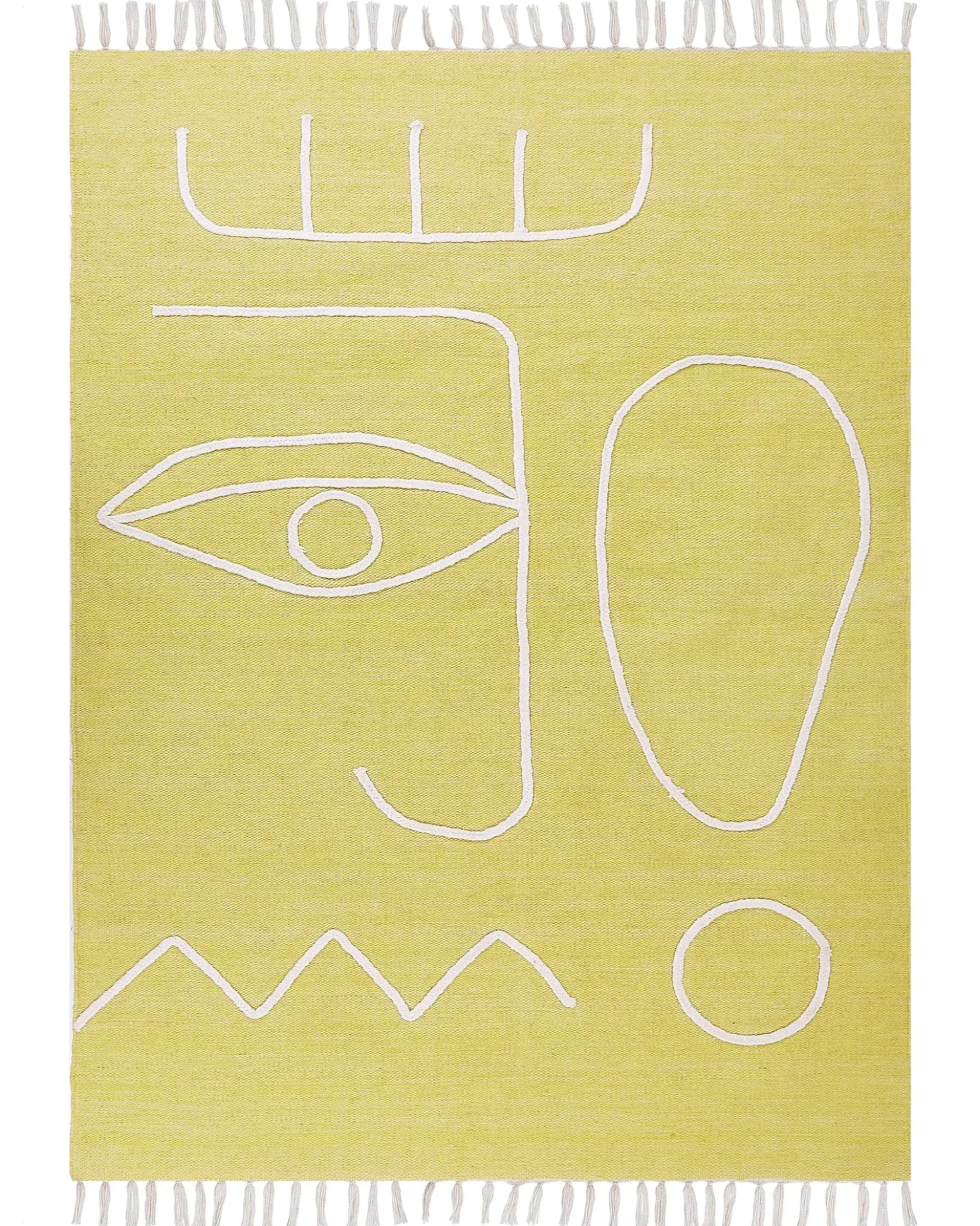 Tappeto per esterni YAVU Giallo 140 x 200 cm