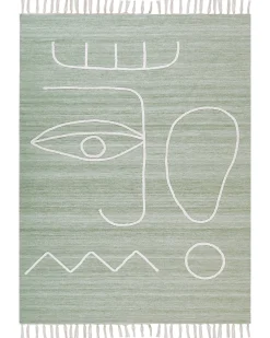 Tappeto per esterni YAVU Verde chiaro 140 x 200 cm