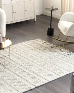 Tappeto PERTEK Beige 160 x 230 cm Lana